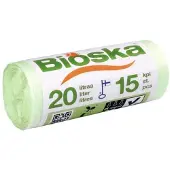 Bioska Afvalzakken 20 Liter 15 Stuks