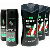 Axe Africa 3 Douchegel & 2 Deodorant Spray