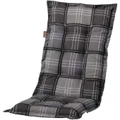 Madison Tuinstoelkussen Mona Niedrig Patchy Grey Lage Rug (105 x 50 cm)