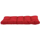 Madison Florance Loungekussen / Pallet kussen 120x80 basic red