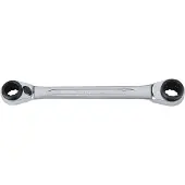 Bahco Double Flat Star With Chrome Finish 8-11 Mm 151 Mm Ratelsleutel