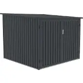 Fornorth Fietsenberging Voor Vier Fietsen 203x198x157cm, Donkergrijs