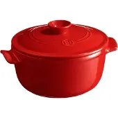 Emile Henry Braadpan voor rundvlees, Ø 24 cm, 4 liter, Grand Cru, modelnummer EH 4540