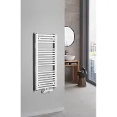 Aqualine Direct badkamer handdoek radiator 45x96cm wit 447Watt