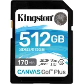 Kingston Canvas Go! Plus 512GB V30/UHS-I SDXC