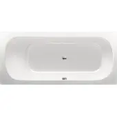 Xenz Aruba Ligbad - 170x75x48 - afvoer Midden - acryl - wit 6801-01