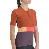Sportful Snap Short Sleeve Jersey Rood || Maat: S