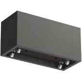 HetTuinstel.nl Polyester plantenbak 120x50x60cm - Met wielen