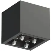 HetTuinstel.nl Polyester plantenbak 50x50x50cm - Met wielen