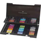 Faber-Castell tekenstift - Pitt Artist Pen - woodcase - giftset - 90-delig - FC-167400