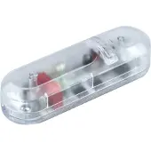 Basic Led/gloei/halogeen snoer dimmer 4-150W Transparant