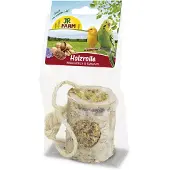 Jr Farm Speel- en snackmix voor papegaaien, gemaakt van hout en volkorenproducten, 150g