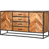 Starfurn Dressoir Arlington | 165 cm (Naturel, 165x85x45cm)