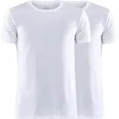 Craft CORE DRY TEE MULTI 2-PACK M Heren Thermoshirt - Wit
