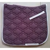 Waldhausen Zadeldek - sjabrak - full - aubergine -