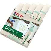 Edding Markeerstift edding 24 ecoline pastelgroen | doos 10 stuks