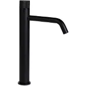 BLUE LABEL Brondby Facet Wastafelkraan Highriser - Mat Zwart - Zonder Waste - Messing - Kranen, Wastafelkranen, Opbouw Wastafelkranen - 8711802004548