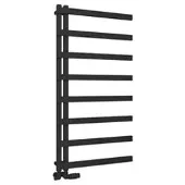 Eastbrook Platani handdoekradiator 60x115cm 535W zwart mat
