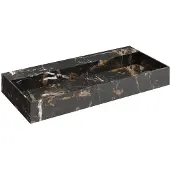 Saniclear Portoro Gold marmer wastafel 100x46cm zonder kraangat