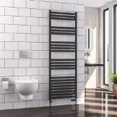 Eastbrook Defford handdoekradiator 60x180cm 1029W antraciet