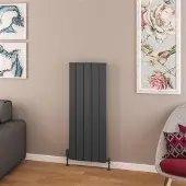 Eastbrook Withington radiator 45x120cm aluminium 922W antraciet