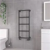 Eastbrook Stour handdoekradiator 50x120cm 287W antraciet