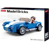 Sluban M38-B0706A - Model Bricks - Klassieke Sportwagen - 169 onderdelen