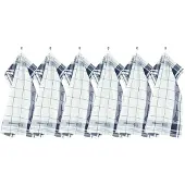 Tiseco Keukendoek Home Studio Pharao Utensils Dark Blue (Set van 3) - 50 x 70 cm
