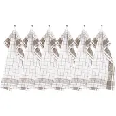 Tiseco Keukendoek Home Studio Pharao Arabesque Taupe (Set van 3) - 50 x 70 cm