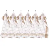 Tiseco Keukendoek Home Studio Pharao Arabesque Sand (Set van 3) - 50 x 70 cm