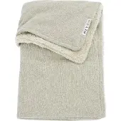 Meyco Deken Wieg Knit Basic Sand Melange