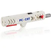 Jokari 30161 PC CAT Kabelstripper Geschikt voor: Ronde kabel, CAT5 kabel, CAT6 kabel, CAT7 kabel, Twisted Pair kabel 4.5 tot 10 mm 0.2 tot 0.8 mm²