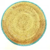 VAR Placemat rattan beads