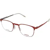 Carrera CA6660 48/22/145 Matt rood donker ruthenium RVS MAN CA6660