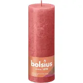 Bolsius Stompkaars Rustiek Shine Roze 85 Uur D 6,8 H 19 Cm