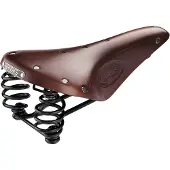 Brooks Lederen zadel, Classic Flyer, antiek bruin