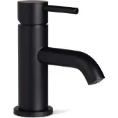 BLUE LABEL Brondby XL Fonteinkraan - Mat Zwart - Messing - Kranen, Fonteinkranen, Opbouw Fonteinkranen - 8711802004968