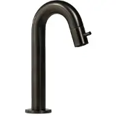 BLUE LABEL Viby Fonteinkraan Hoog - Geborsteld Gunmetal PVD - Messing - Kranen, Fonteinkranen, Opbouw Fonteinkranen - 8711802004876