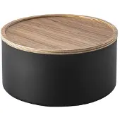 Yamazaki Opbergdoos met deksel Rin Black