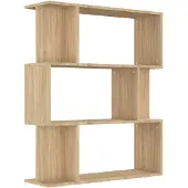 vidaXL Boekenkast/kamerscherm 80x24x96 cm bewerkt hout sonoma eiken