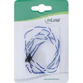 InLine HDD LED / Power LED voor aansluiting op moederbord, blauw, 5mm, 0,8m