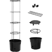 vidaXL Tomatenkweekpot ø39x150 cm polypropeen antracietkleurig