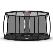 Berg - InGround Champion 380 Trampoline + Deluxe Safety Net - Grey (35.42.91.03)