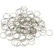 Kangaro sleutelringen metaal 20 mm (100 stuks)