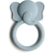 Mushie Bijtring Elephant Wolk