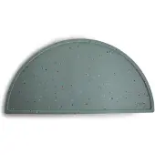 Mushie Placemat silicone, Cambridge Blauw Confetti