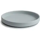 Mushie - Silicone Bord met Zuignap - Stone