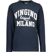 Vingino Shirt nachtblauw / wit