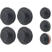 Tiger Urban handdoekhaak 5cm 4 stuks zwart