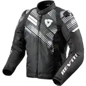 REV'IT! Apex TL Jas Zwart Wit Maat L